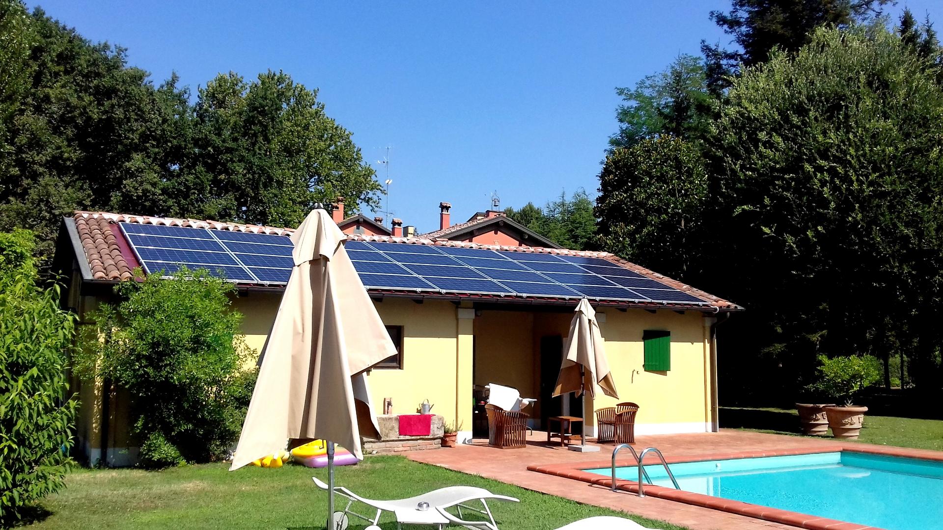 Impianto fotovoltaico da 7,7 kWp a Budrio bologna