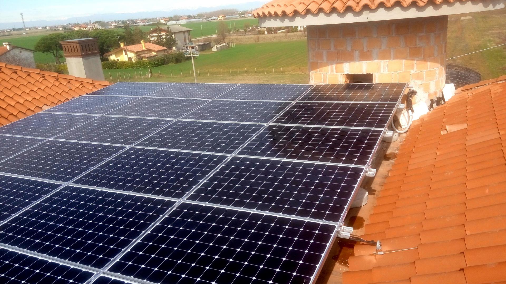 Impianto fotovoltaico da 9,1 kWp a Jesolo venezia